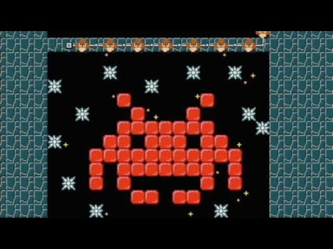 Super Mario Maker 2 - Goomba Invaders