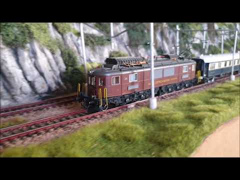 BLS Ae 6 8 met Orient Express