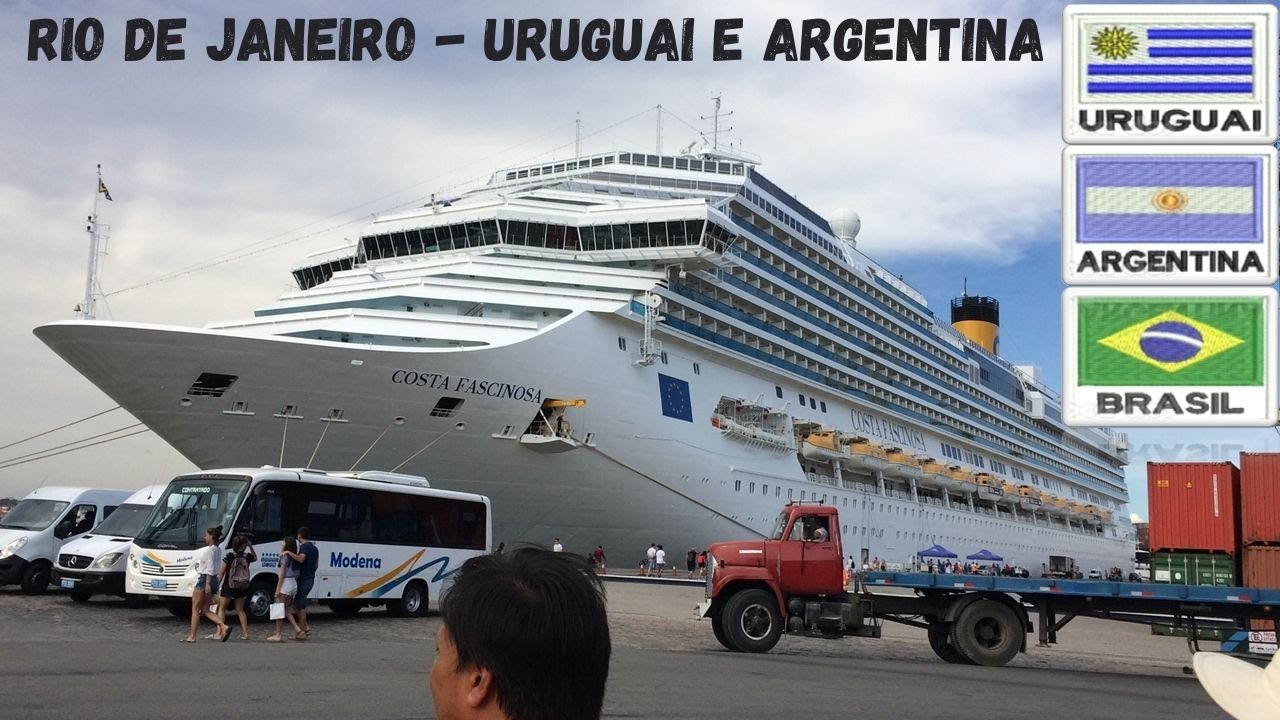 Cruzeiro - Rio de Janeiro até Montevidéu e Buenos Aires.