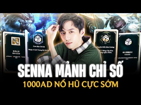 XiaoChaoMeng Và Con Senna Mảnh Chỉ Số 1k AD 200 Stack Nội Tại Nổ Hũ Sớm Bắn Đối Thủ Cực Phũ