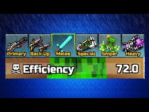 Pixel Gun 3D - Efficiency 72 Weapons Gameplay