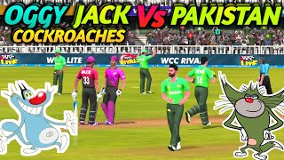 Oggy and Jack 🇮🇳 Vs PAKISTAN 🇵🇰 Match in Wcc3 | World Cricket Championship 3