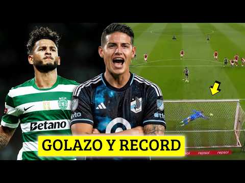 GOLAZO COLOMBIANO y RECORD🔥JAMES ES NOTICIA😱- LUIS DIAZ DECLARACÍONES