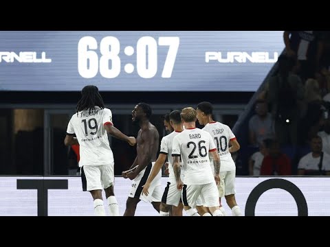 Moffi upstages Mbappe with 2 goals and an assist as Nice wins 3-2 at PSG