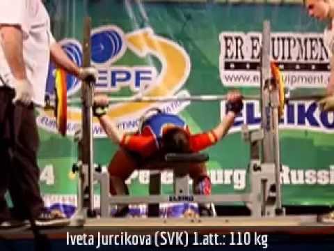 Juniors Women's Benchpress class: -63 & -72 kg 2014 European Powerlifting Championships