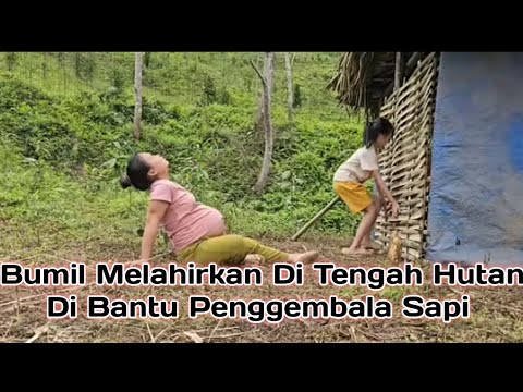 Bumil Melahirkan Di Tengah Hutan #dramamelahirkan