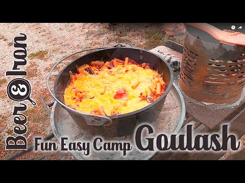 Cast Iron Dutch Oven Goulash Recipe - Beer and Iron