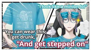 【ENG SUB】Kaida Introduces His Concert Merch... Uniquely【Kaida Haru 甲斐田晴 / NIJISANJI にじさんじ】