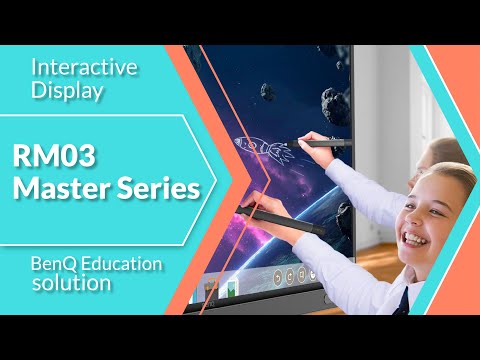 Interactive Display RM03 Master Series BenQ Education solution Video Promotion.