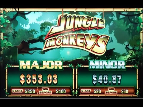 Jungle Monkeys Bonus - I HATE MONKEYS!!! at Pechanga Resort and Casino
