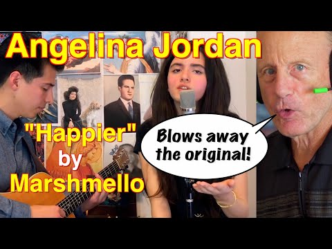 Angelina Jordan Reactions A-Z #33: "Happier" by Marshmello Featuring Bastille