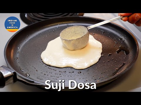 Hindi - Instant Suji Dosa in 15 minutes