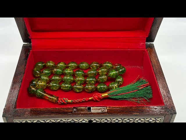 كهرمان عطش شغل عراقي قديم عدد الخرز33