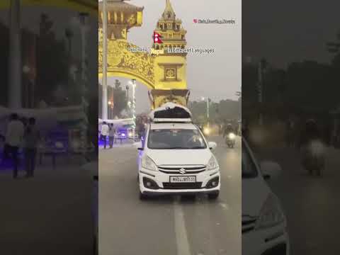 #india to #nepal By #roadtrip #kathmandu #pasupatinath #trending #reels #vairalshort