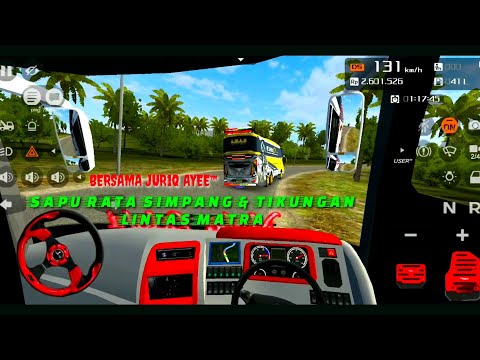 ID JUR1Q™ SAPU RATA SIMPANG & TIKUNGAN || OBB BUSSID V3.6.1