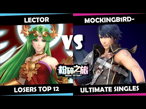Smash Odyssey Invitationals - Lector (Palutena) vs Mockingb1rd  (Chrom) | Ultimate Losers Top 12