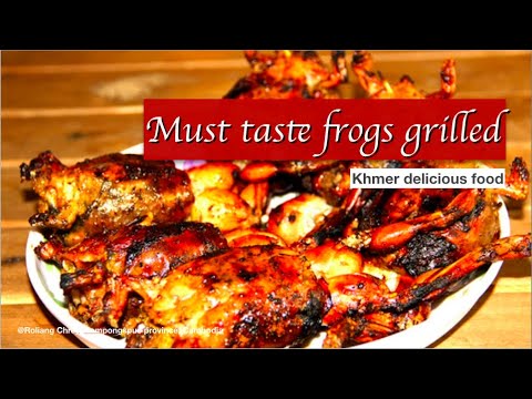 Delicious Food of Khmer, Frog Roasted