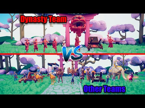 Dynasty Team VS Other Teams! | Totally Accurate Battle Simulator
