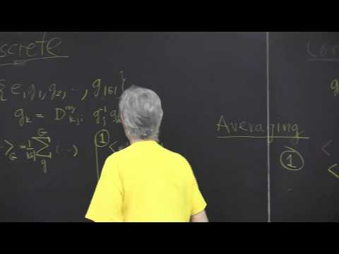 ChaosBook.org chapter Continuous symmetry factorization - Group averaging