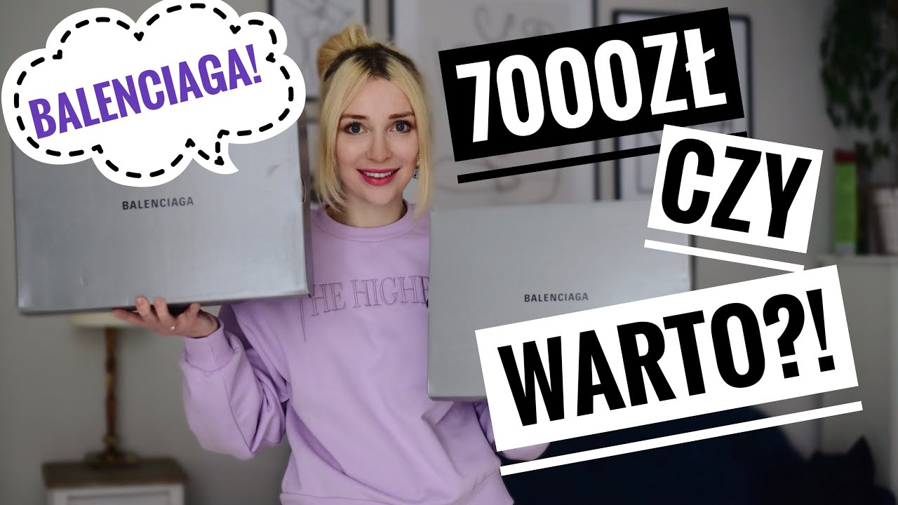 BUTY BALENCIAGA TRIPLE S OCENIAMY! JAK KUPIĆ JE TANIEJ JAKI ROZMIAR WYBRAĆ PORADNIK