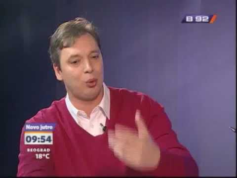 Aleksandar Vučić :: Kažiprst, TV B92