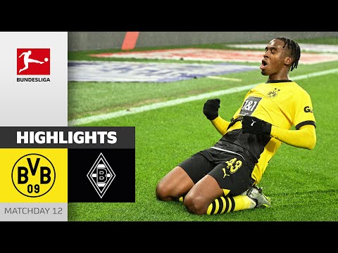 Borussia Dortmund - Borussia M'gladbach 4-2 | Highlights | MD12 – Bundesliga 2023/24