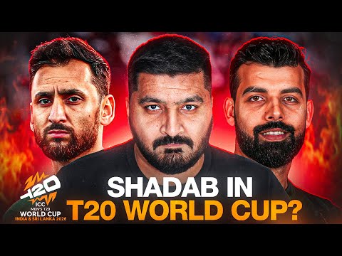 T20 World Cup 2026: 🟢 Green Signal Sent to Shadab Khan | Pakistan Cricket Team | Virat Kohli 102 |