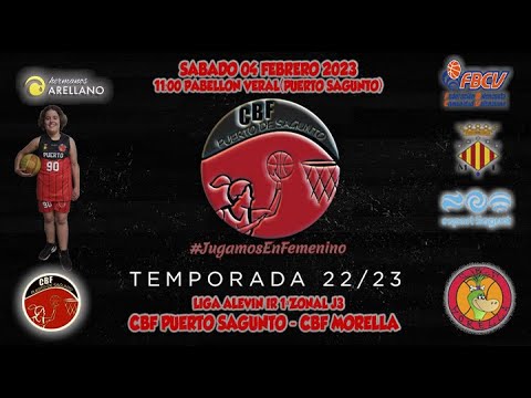 Videohighlights Alevín Hermanos Arellano CBF Puerto Sagunto - CBF Morella (J3 LIGA 22-23)
