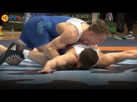 🤼 | Wrestling | German Championships 2019 Juniors (Greco) - 82kg Quali. | Müller vs. Rosport