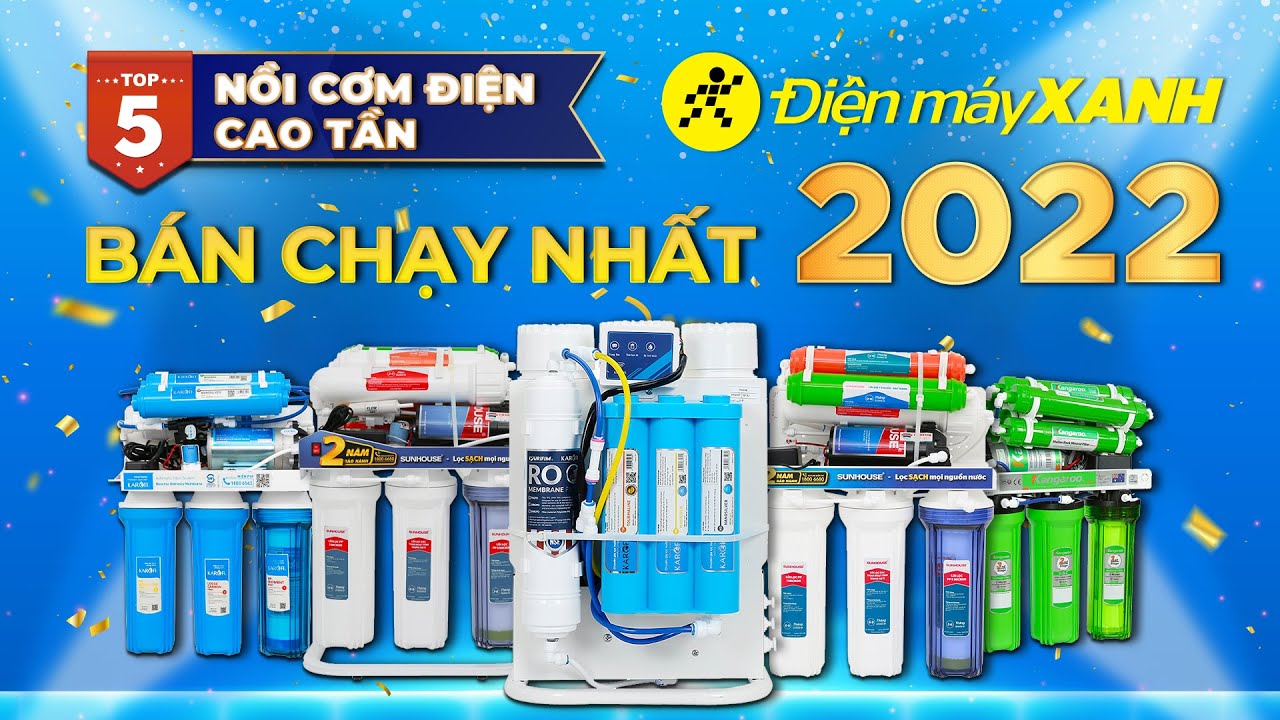 Top 5 máy lọc nước lắp âm bán chạy nhất năm 2022 tại Điện máy XANH
