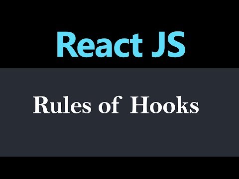 Rules of Hooks in React JS Hindi