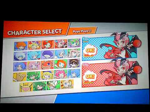 Puyo Puyo Champions - Hed Selected Spells Counter Damage Win/Lose