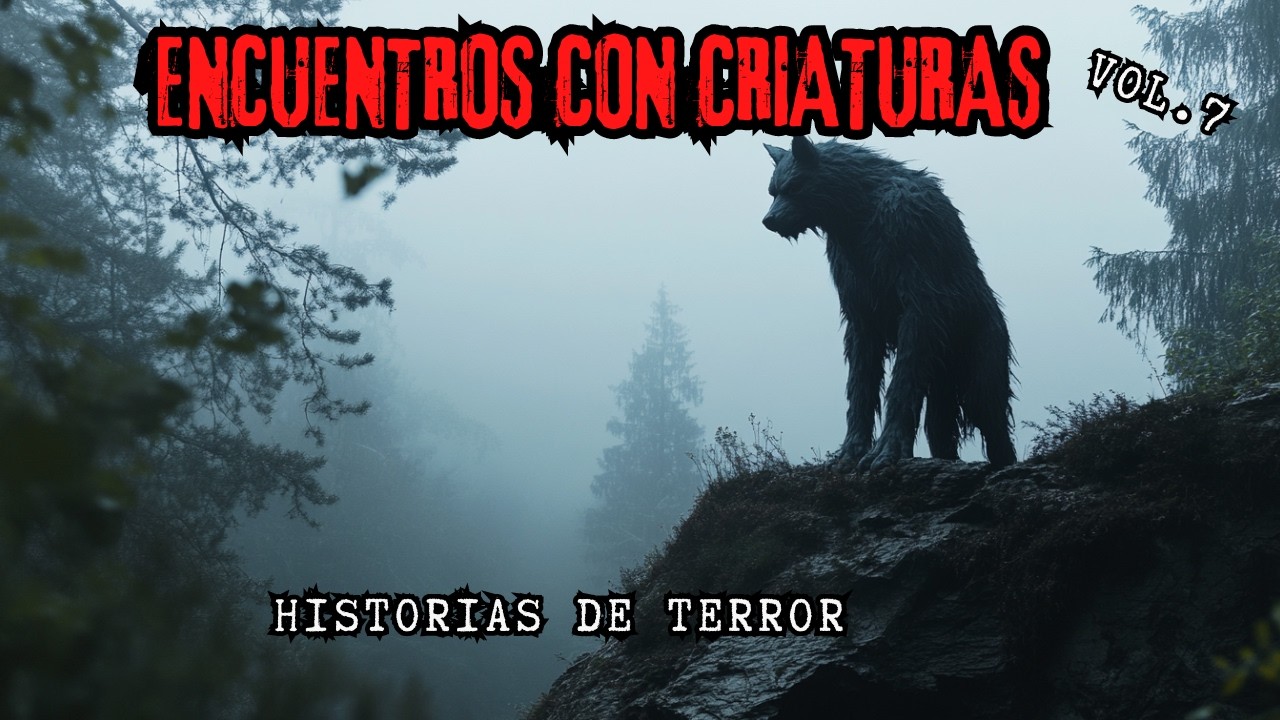 Encuentros cron CRÍPTIDOS y CRIATURAS en el BOSQUE Vol.7 / Relatos de Terror