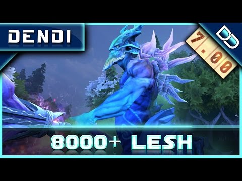 Dendi VOD ✪ 8000+ LESHRAC ✪ DOTA2 7.00