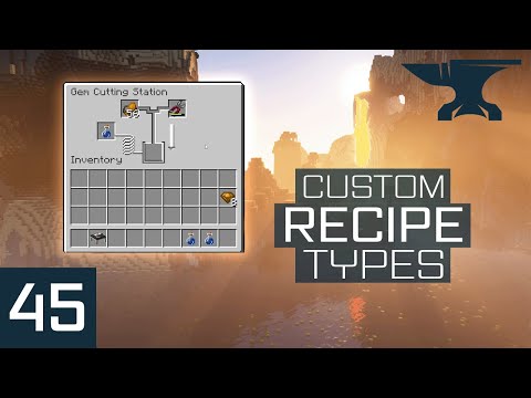 EPIC Minecraft Modding 1.18.2 with Custom Recipe Types!