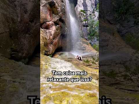 A cachoeira do Congonhas é perfeita, eu amo MG! #minasgerais #cachoeira #natureza #verão #viagem