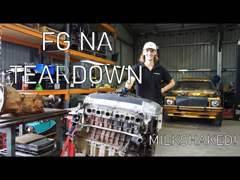 FG Barra Engine Teardown | Milkshaked !