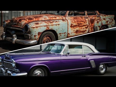Classic Car Restoration You Won’t Believe! | Rust to Shiny Transformation