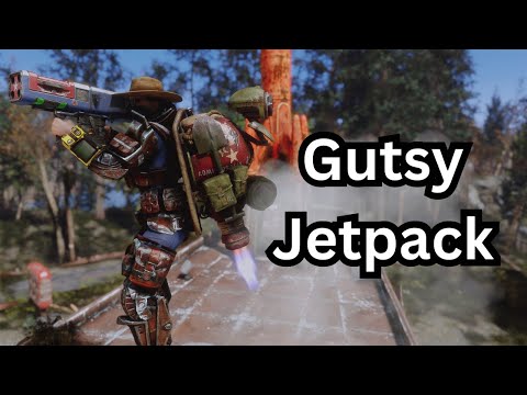 Gutsy Robot Backpack AMAZING Verfied Fallout 4 Creation (Highly Reccomend)