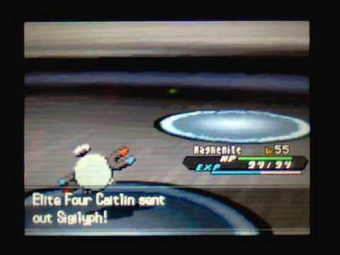 Pokémon Black 2 Unevolved Playthrough 60 [vs. Caitlin] - Give it a rest