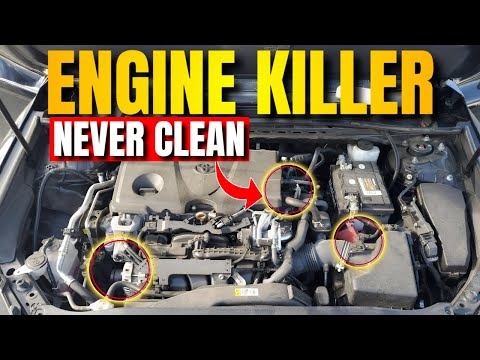 6 Engine Parts You Should NEVER Clean (Instant Damage!)