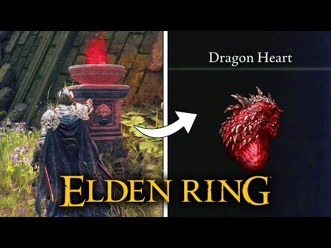 Elden Ring - How to Use Dragon Hearts (Dragon Magic & Incantations Guide)