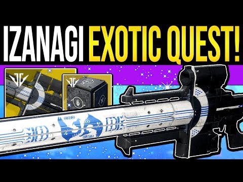 Destiny 2 | How to Get IZANAGI'S BURDEN! Exotic Sniper Quest, Mysterious Box Opened & Full Guide!