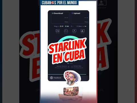 Starlink funciona sobre el territorio cubano, según prueba en vuelo