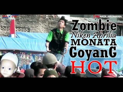 Viral !!! Goyangan Penonton Orkes Dangdut MONATA Zombie Niken Aprilia