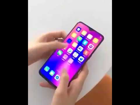 OPPO R17 hands-on with In-Display Fingerprint Scanner🔥 .