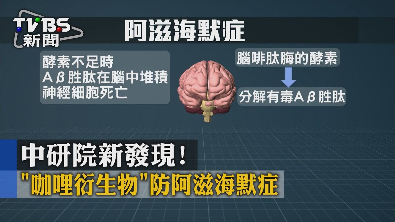 中研院新發現!「咖哩衍生物」防阿茲海默症