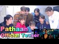 KPOP IDOL's excited reaction to Indian movie trailer😍Pathaan | Official Teaser @jwiiver2381