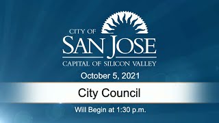 OCT 5 2021  City Council
