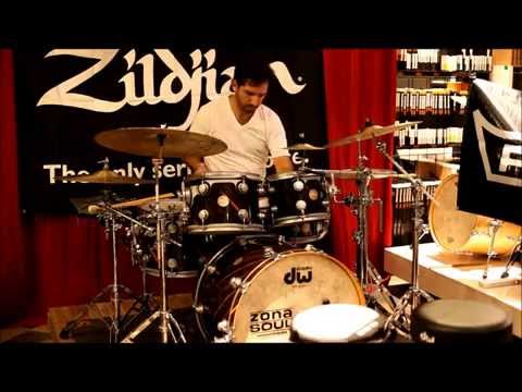 Alex Leys - Clinica en Zona Soul Drum Shop